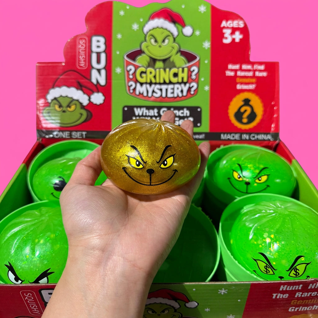 Christmas Grinch Dumpling Squishy