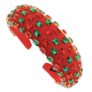 Christmas Rhinestone Headband