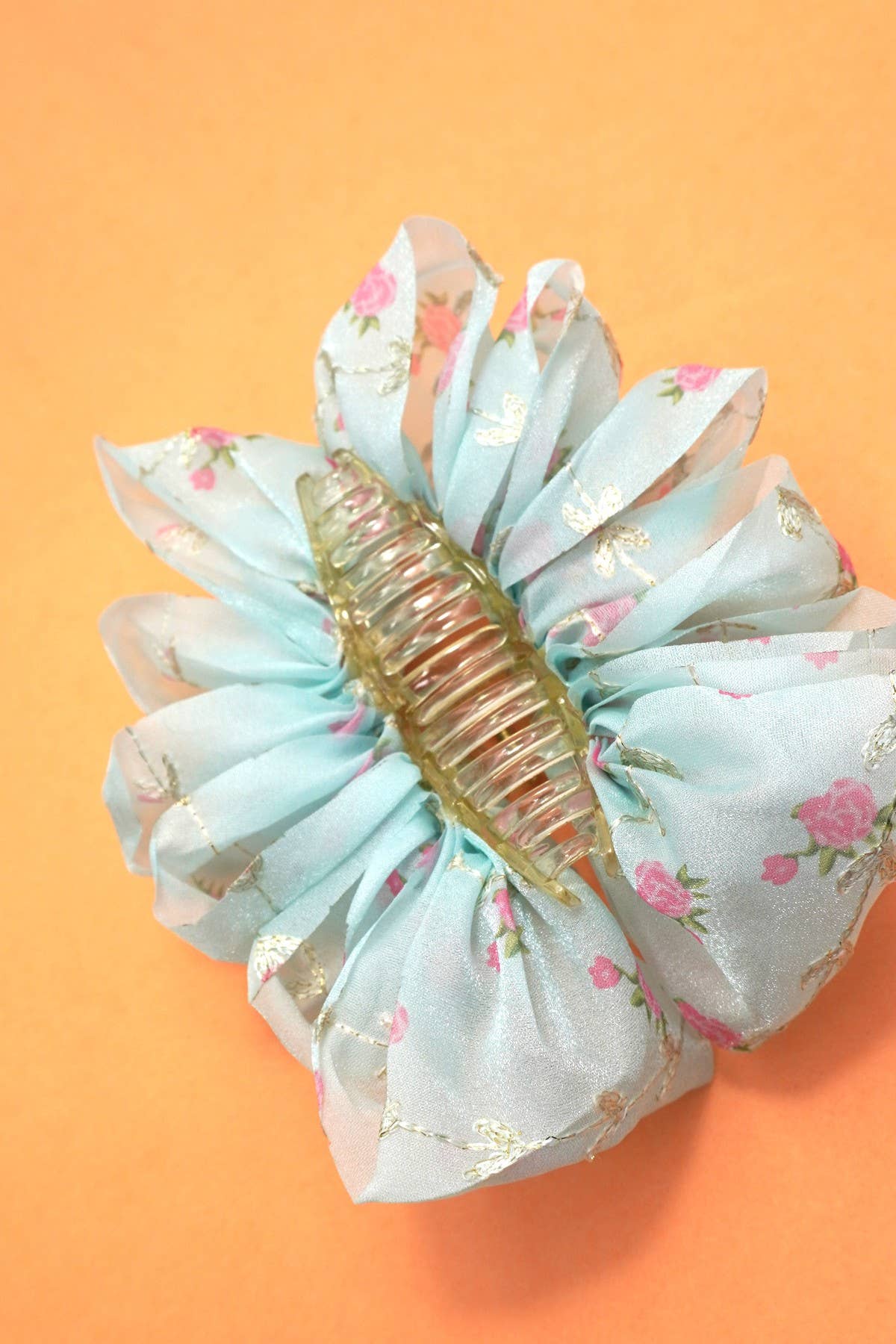 Fancy Floral Claw Clip