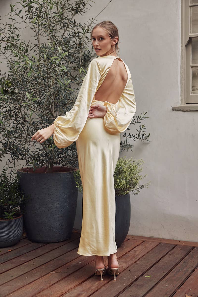 Kate Butter Yellow Dress