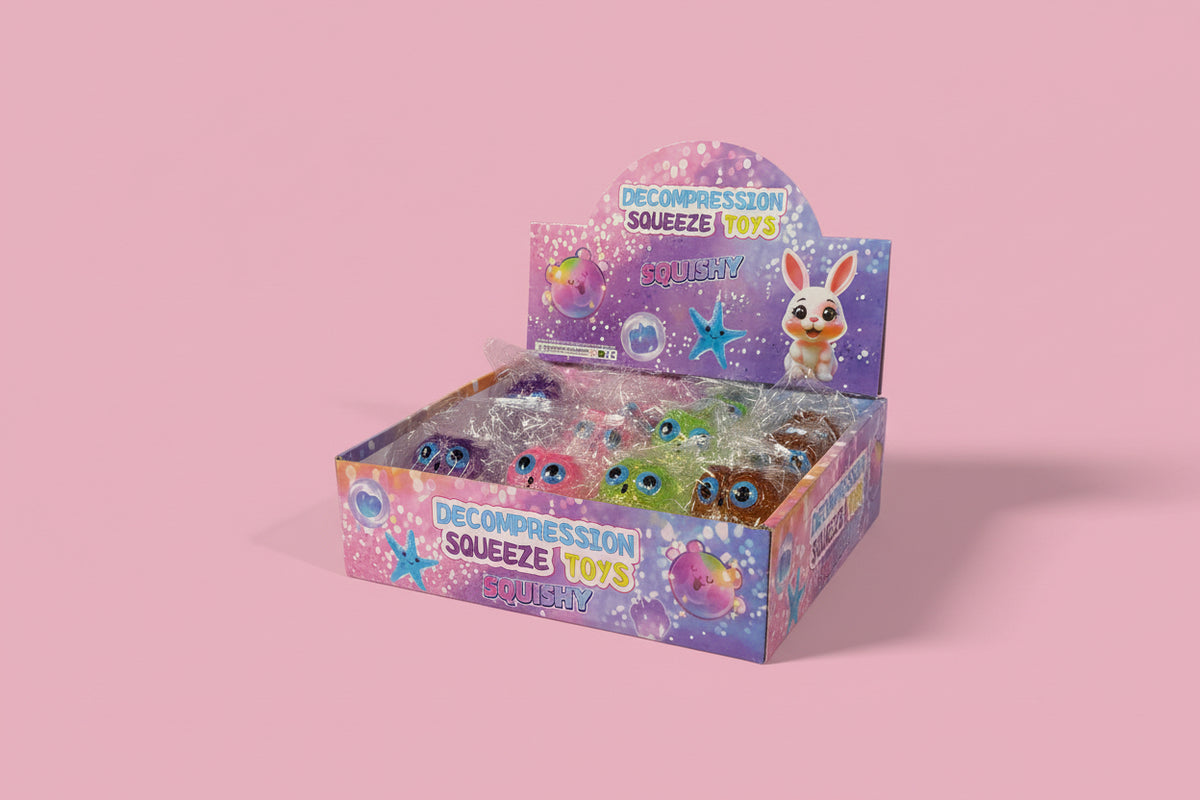Sugar Glitter Owl Squishy