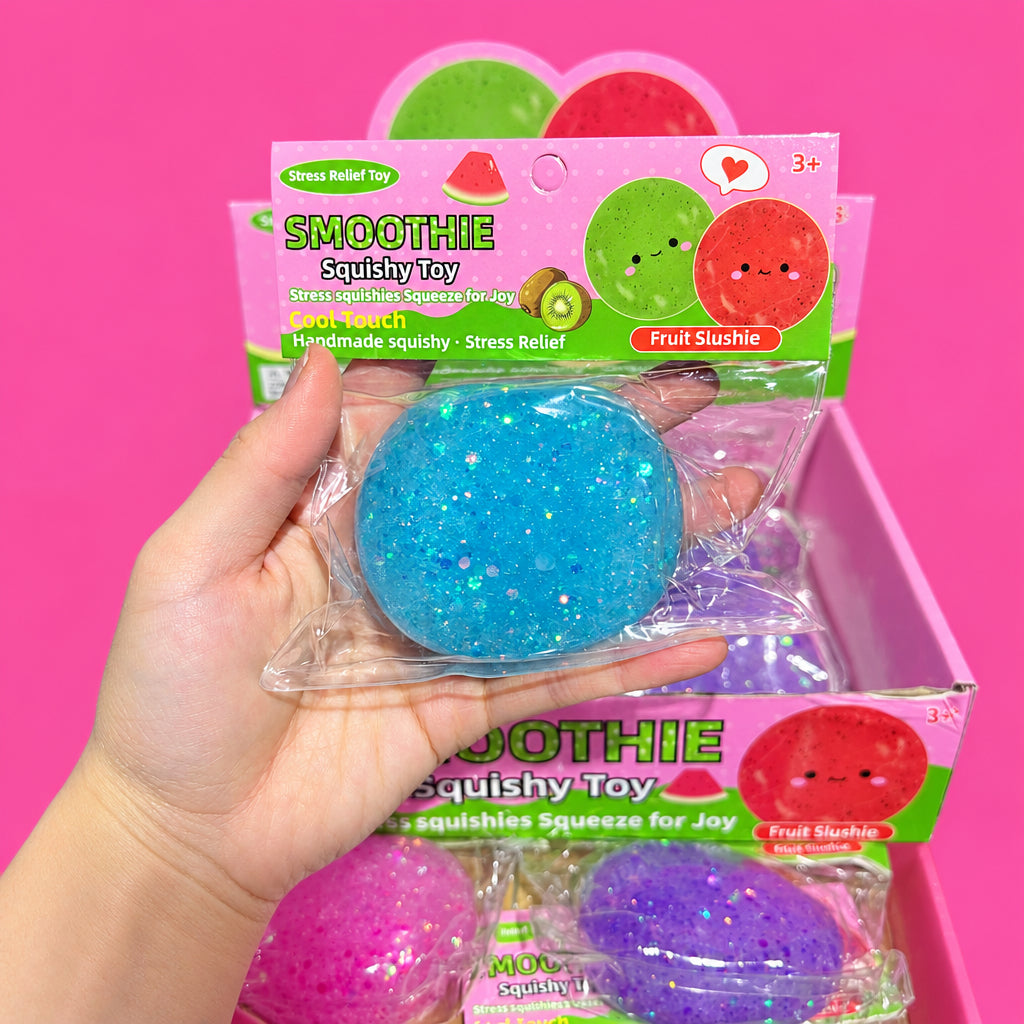Glitter Icy Slushy Ball Squishy