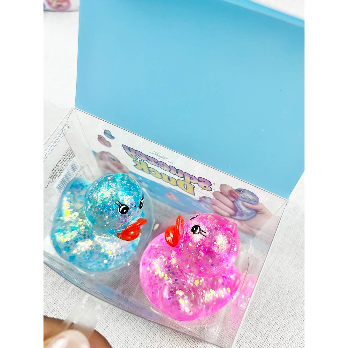 Set of 2 Mini Ducks Squishy