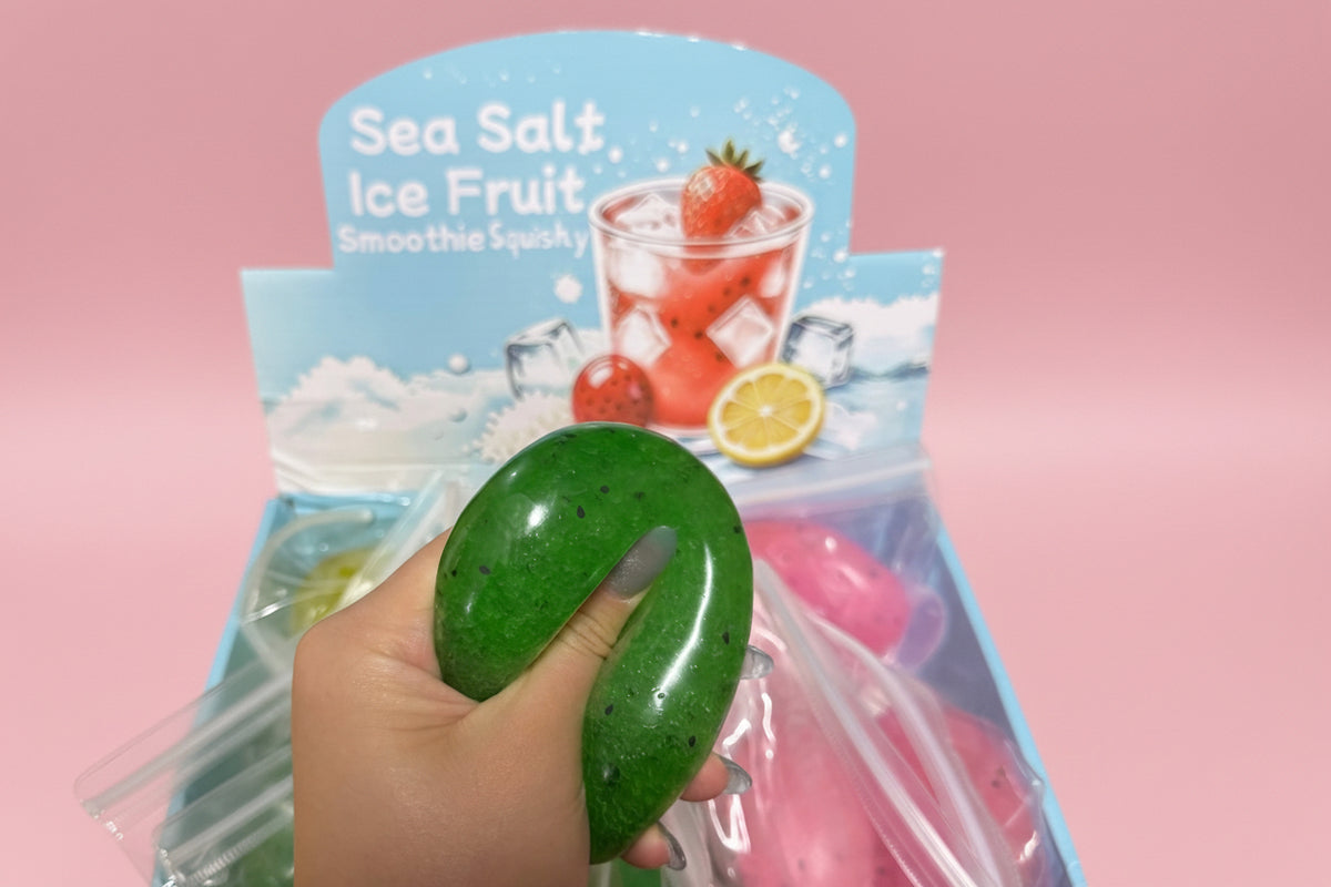 Mixed Fruit Icy Slushy Ball Squishy