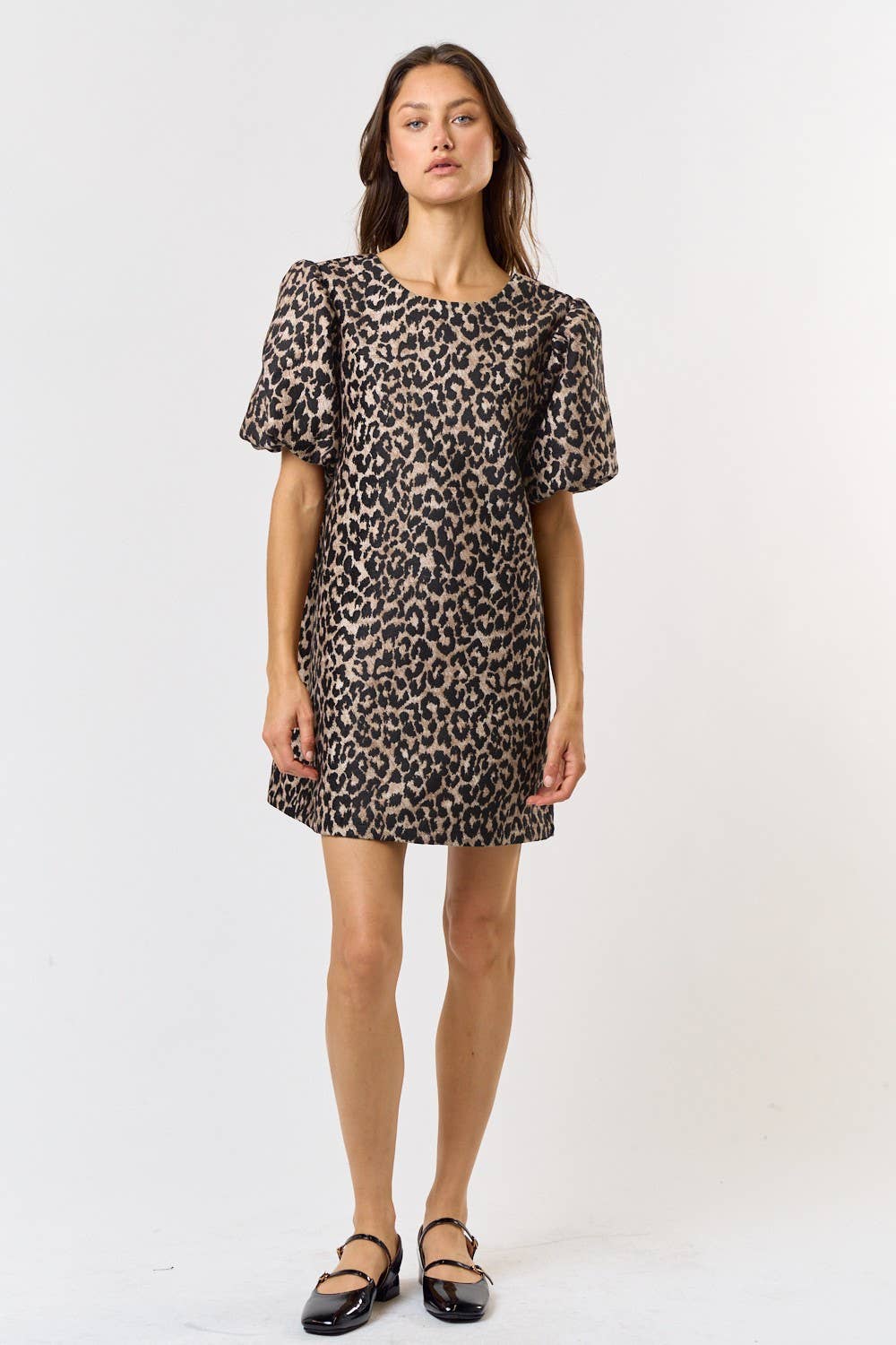 Libby Leopard Dress