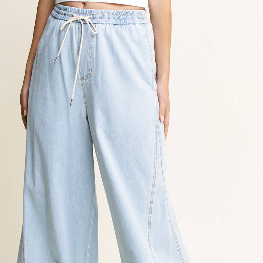 Ultra Soft Wide Leg Jeans