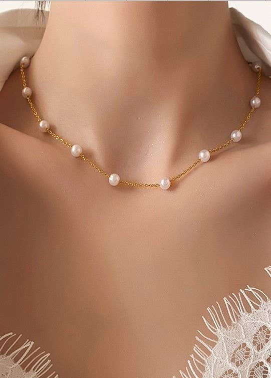 Pearl Chain Necklace