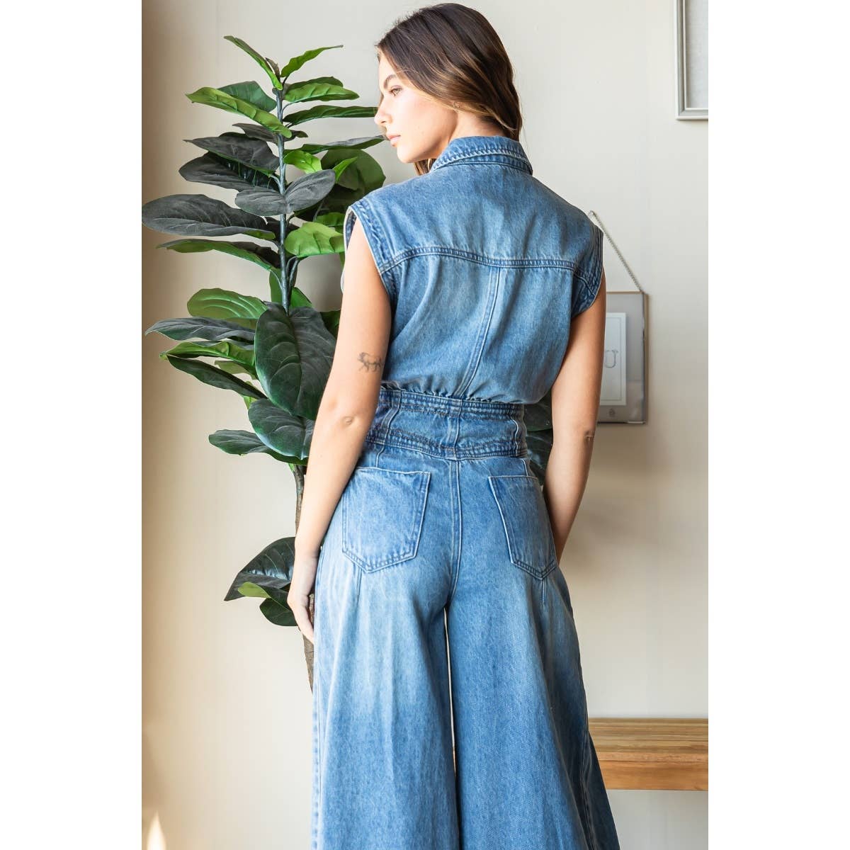 Jodie Denim Jumpsuit