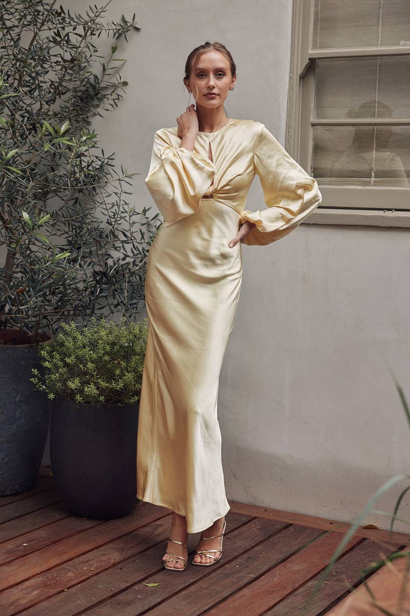 Kate Butter Yellow Dress