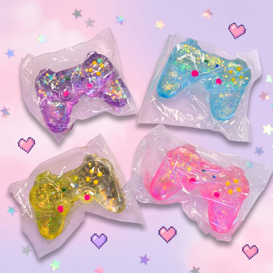 4" Glitter Large Maltose Controller Squishy