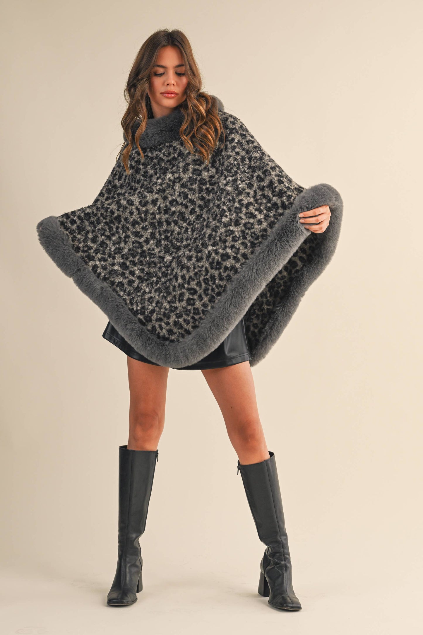 Wild About You Fur Poncho