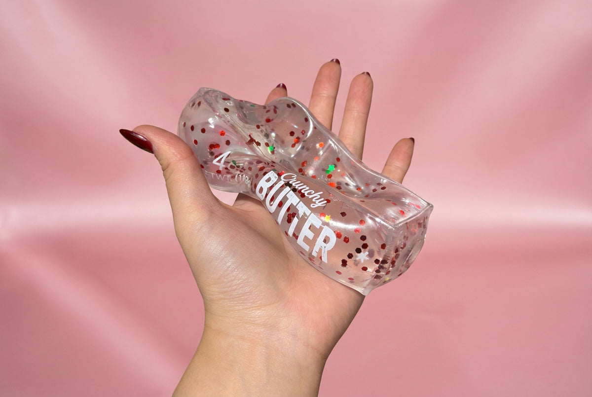 Coconut Oil Christmas Glitter Butter Squishy
