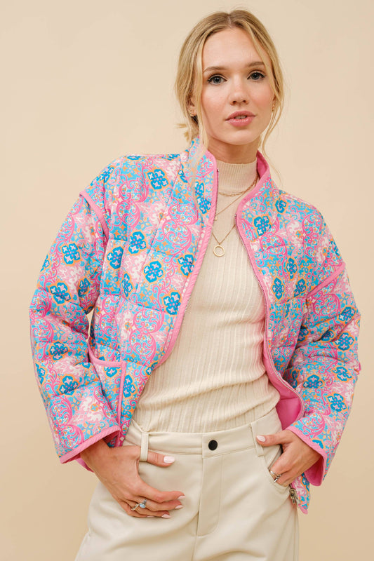 Pixie Reversible Quilted Jacket