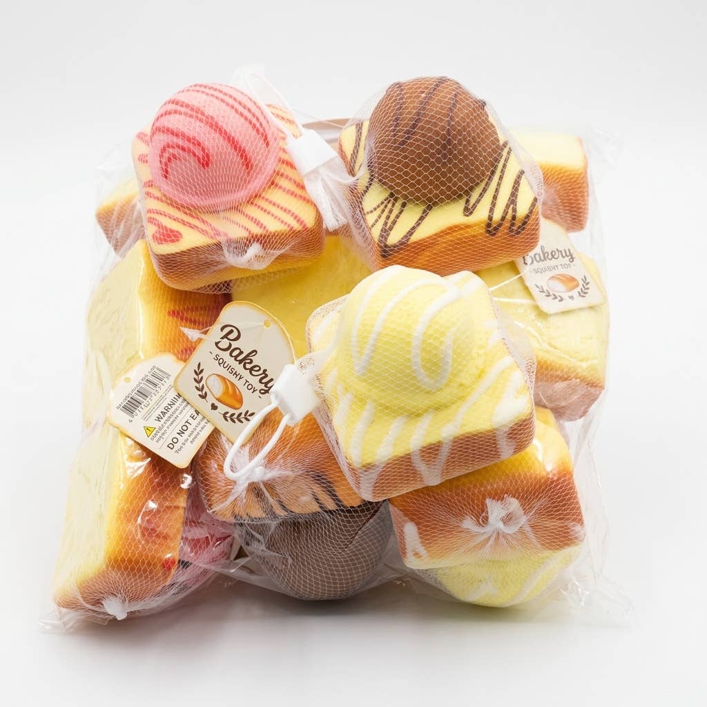 Sweet Scented Slow-Rise Ice Cream Toast Squishy