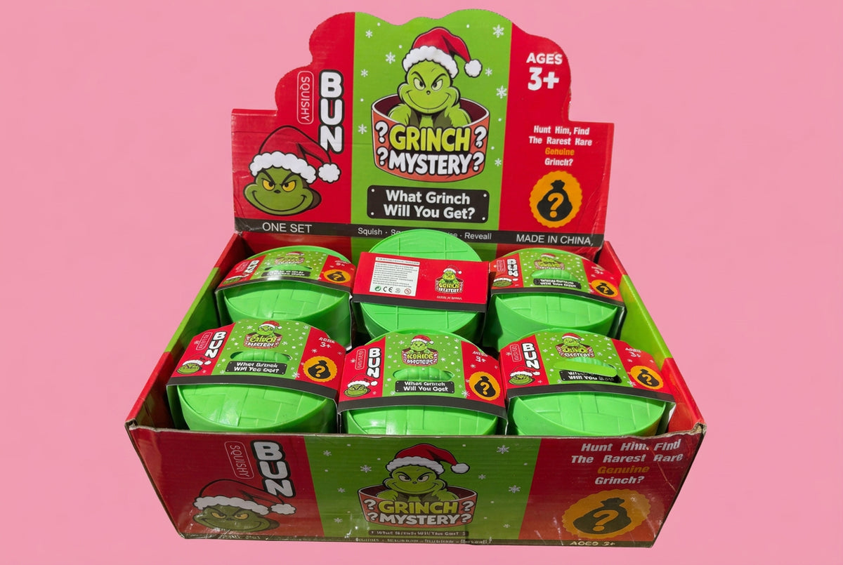 Christmas Grinch Dumpling Squishy