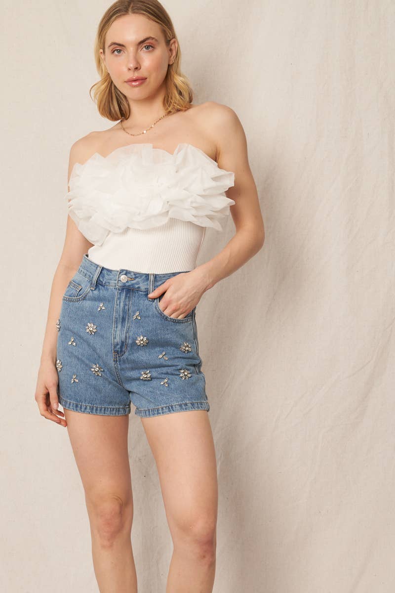 Christie Ruffle Bodysuit