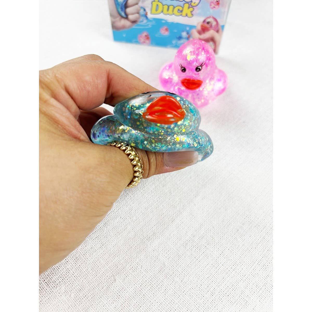 Set of 2 Mini Ducks Squishy