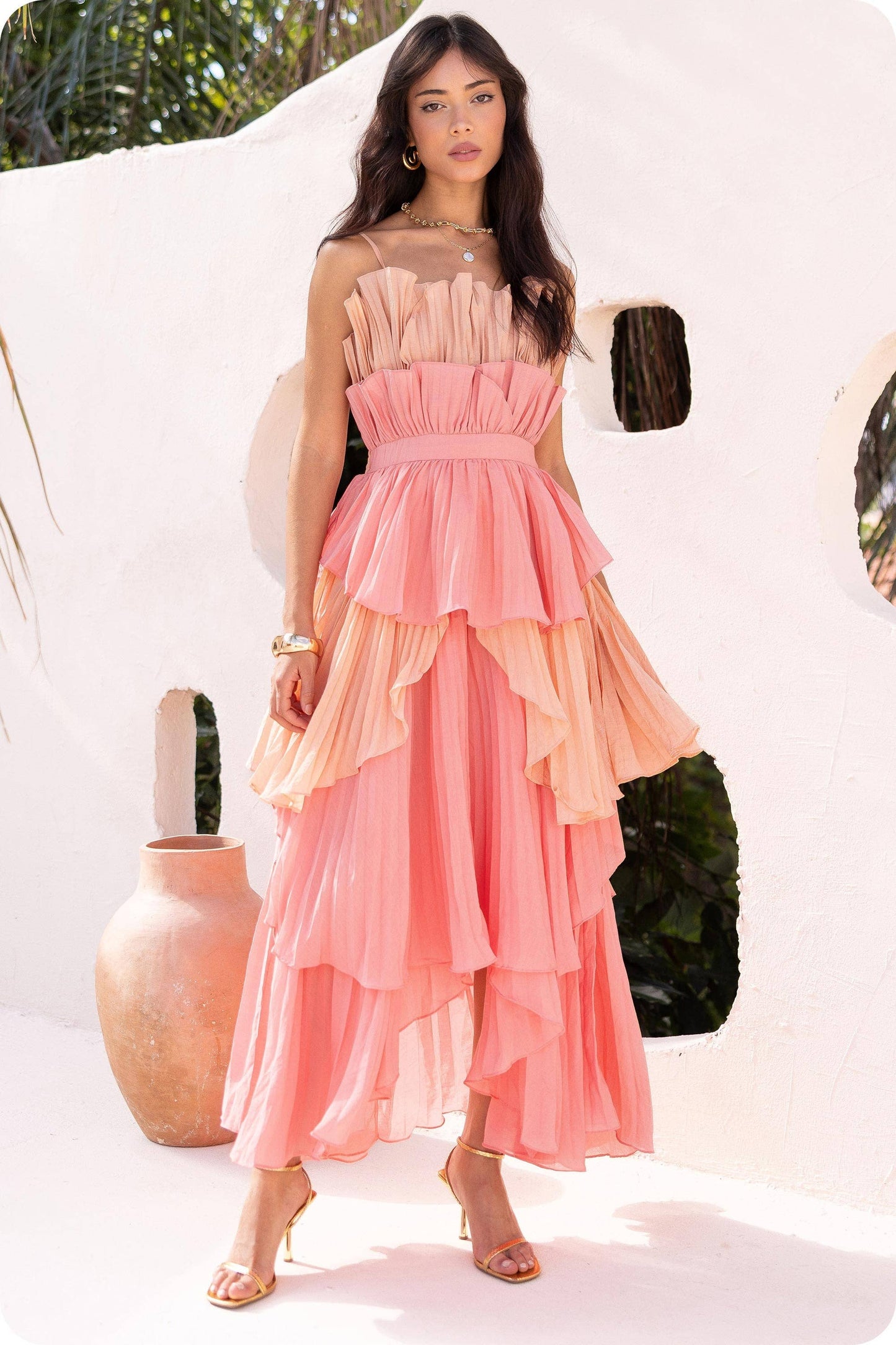 Coral Fantasy Dress