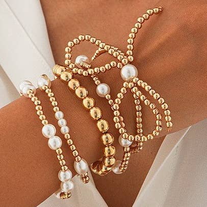 Bessie Bow Bracelet Stack