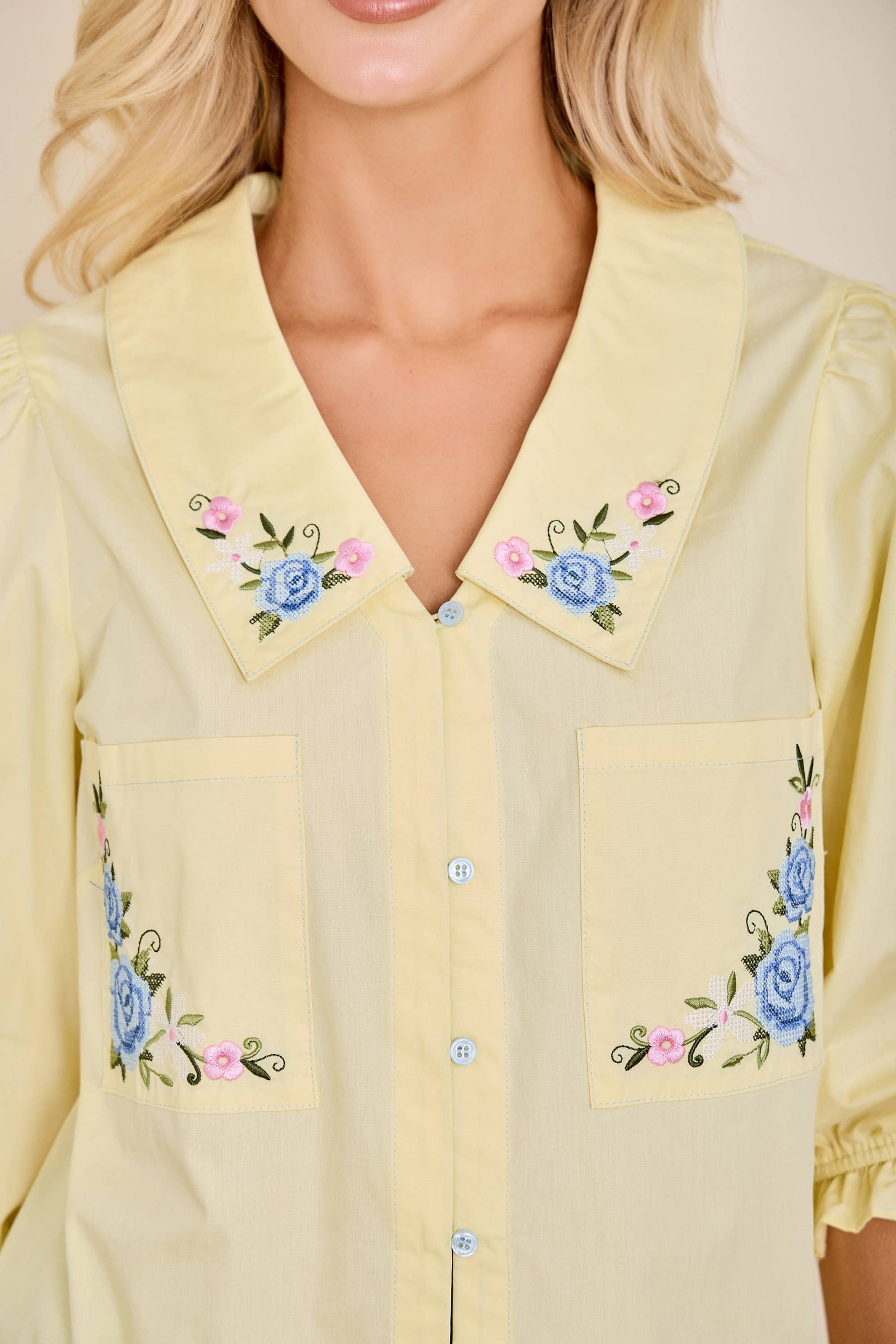 Patsy Embroidered Blouse
