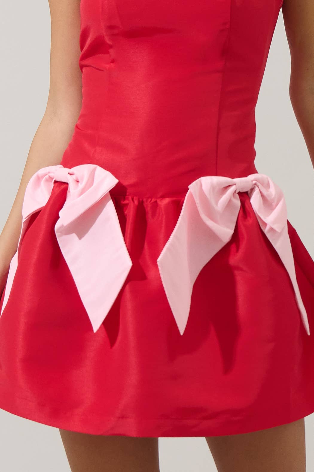 Noretta Bow Mini Dress