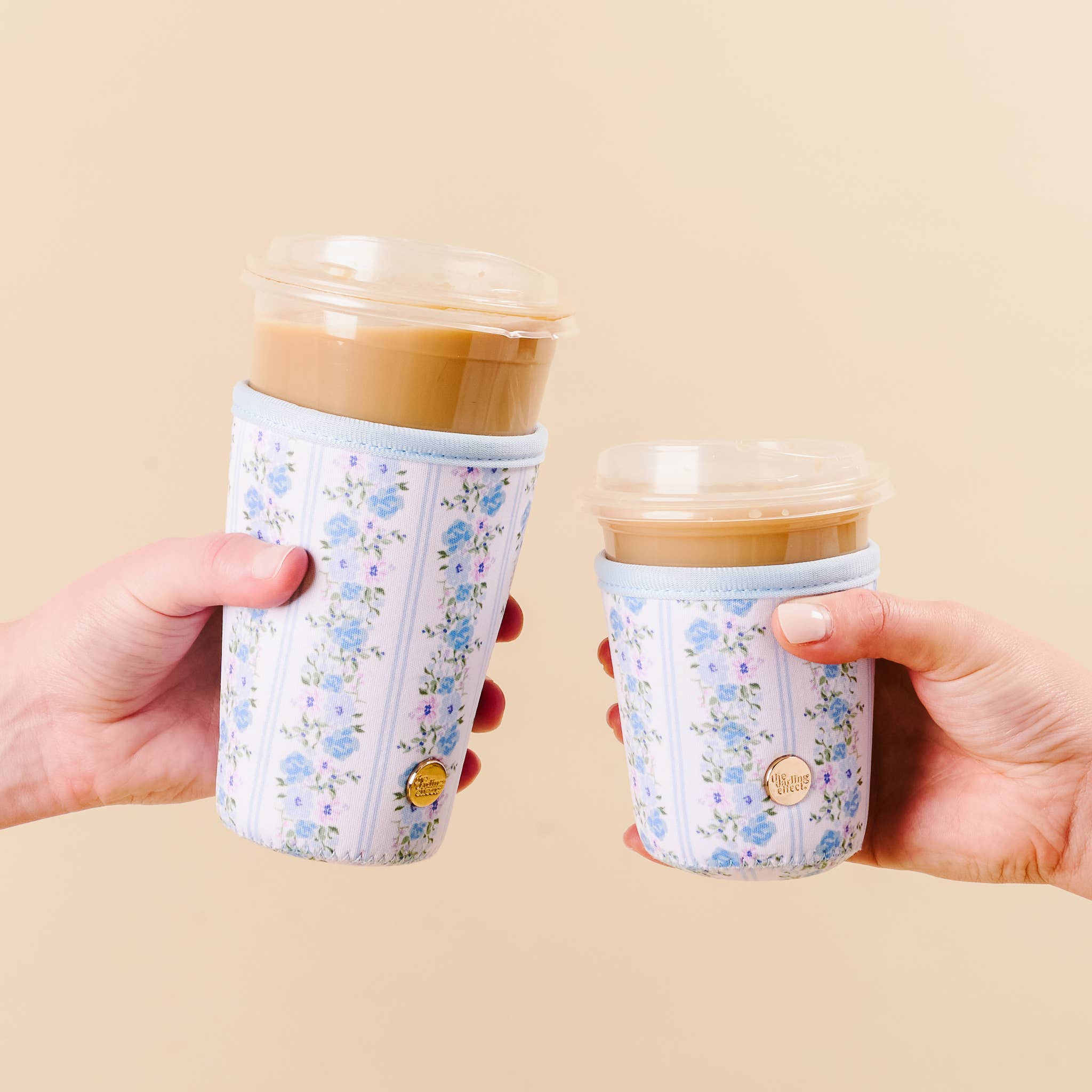 Sip Savvy Drink Sleeve-Petal Parade Blue Regular – Gilded Swan Boutique