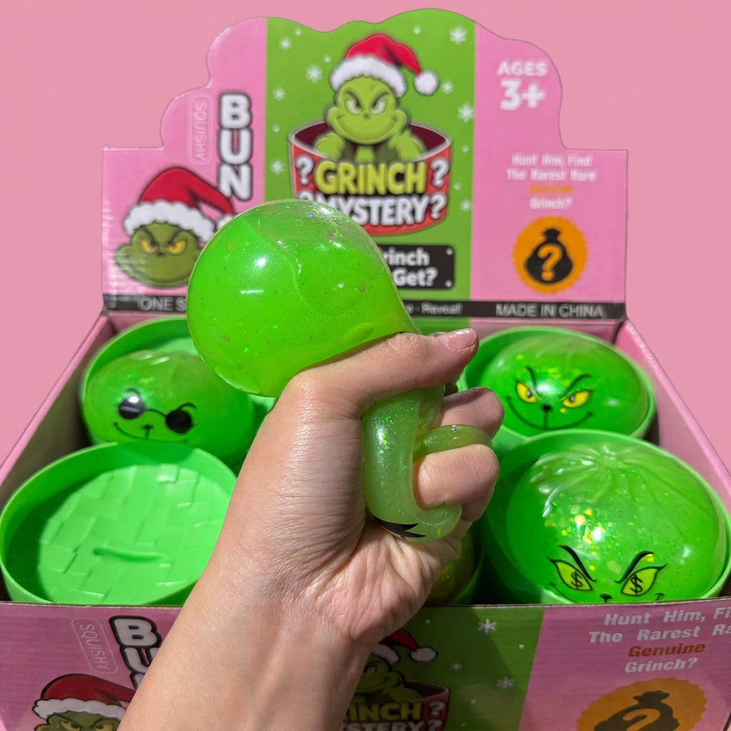 Christmas Grinch Dumpling Squishy