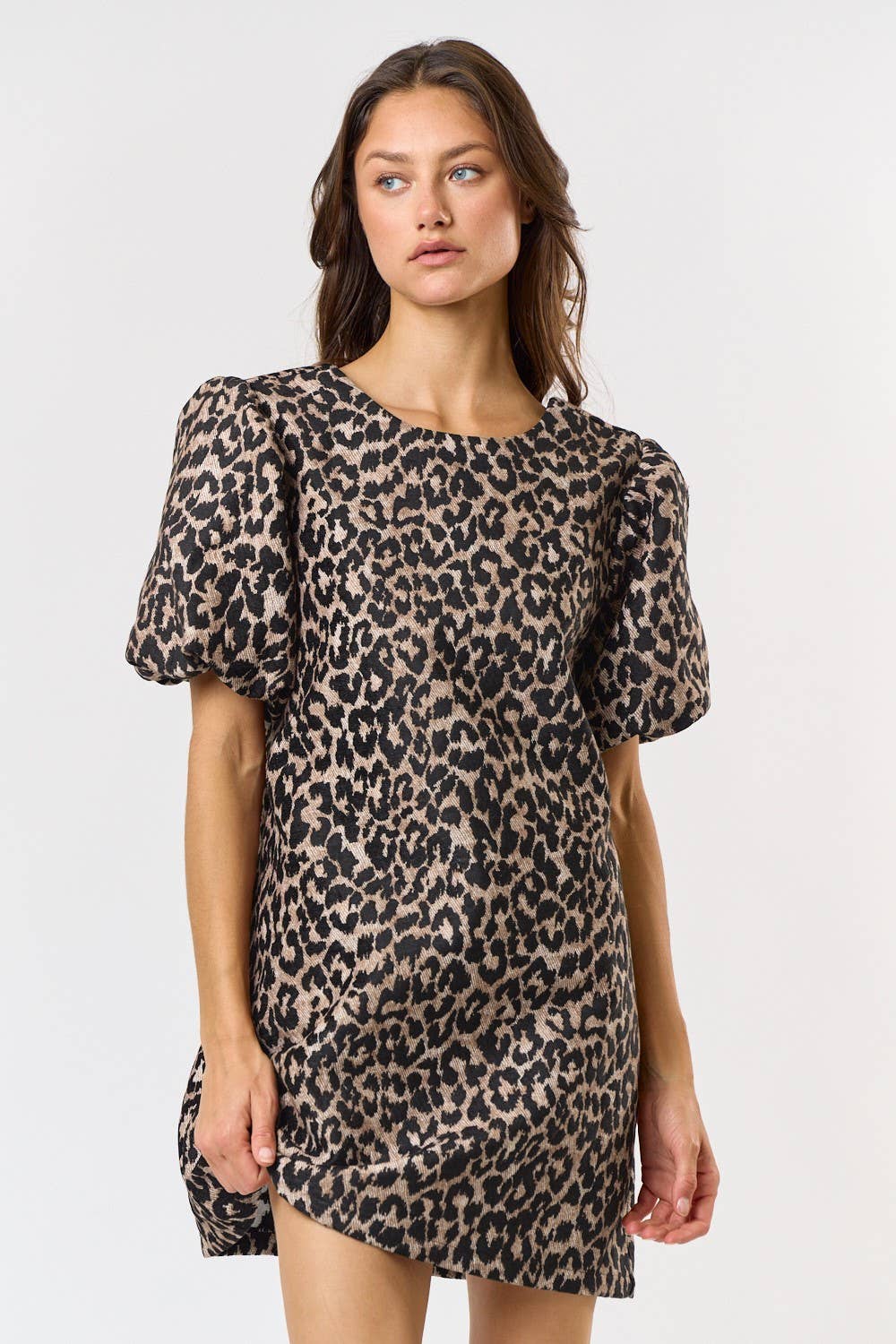 Libby Leopard Dress