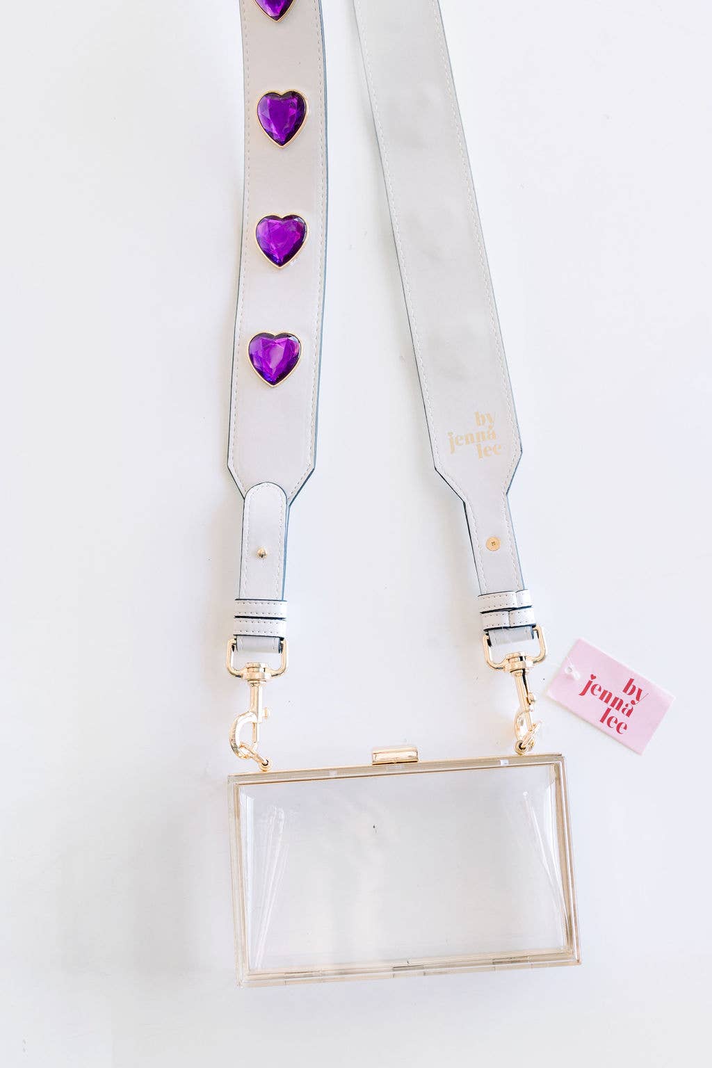 Clear Acrylic Clutch Crossbody Bag