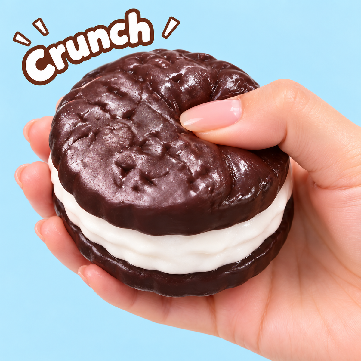 Chocolate Edition Crunchy Cookie Squishy