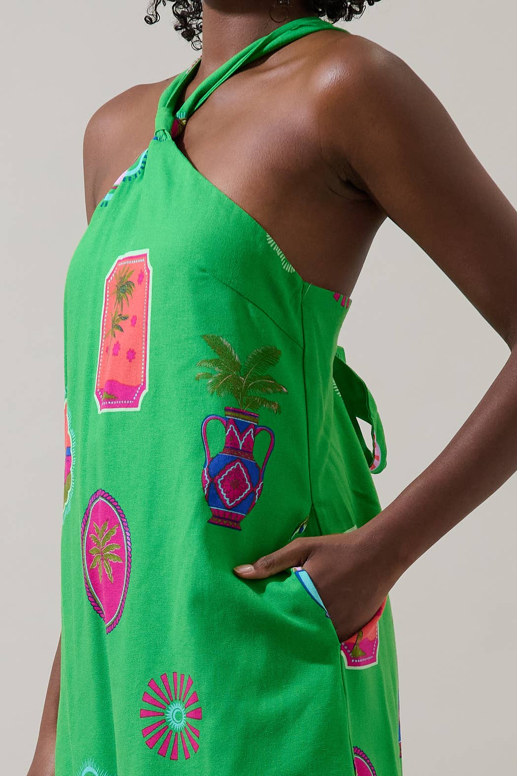 Trinie Halter Dress