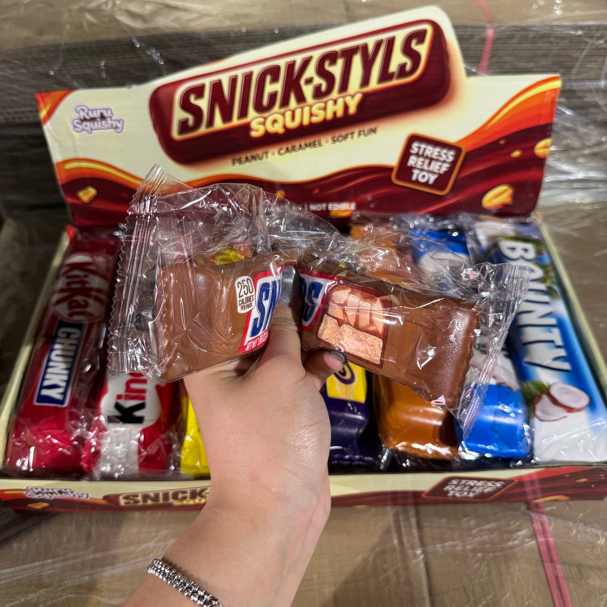 Assorted Chocolate Bar Squishy