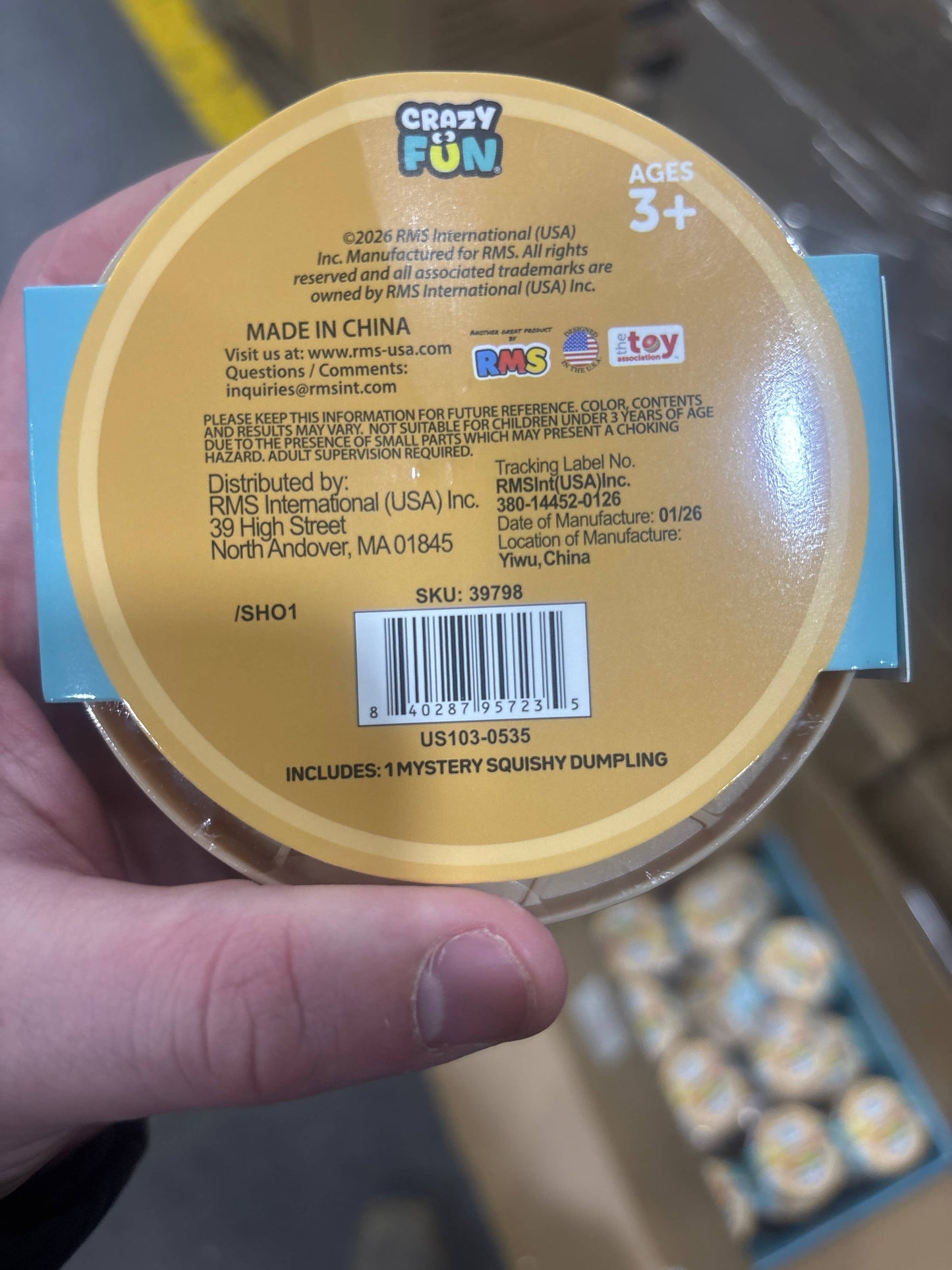RMS® Crazy Fun™ Mystery Bao Bun – Rare Rainbow Chase- *Final Sale*