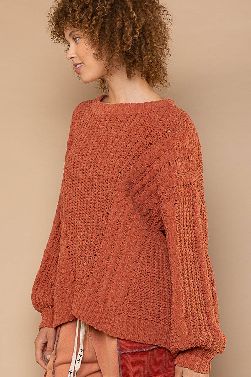 Carrie Sweater- Spice