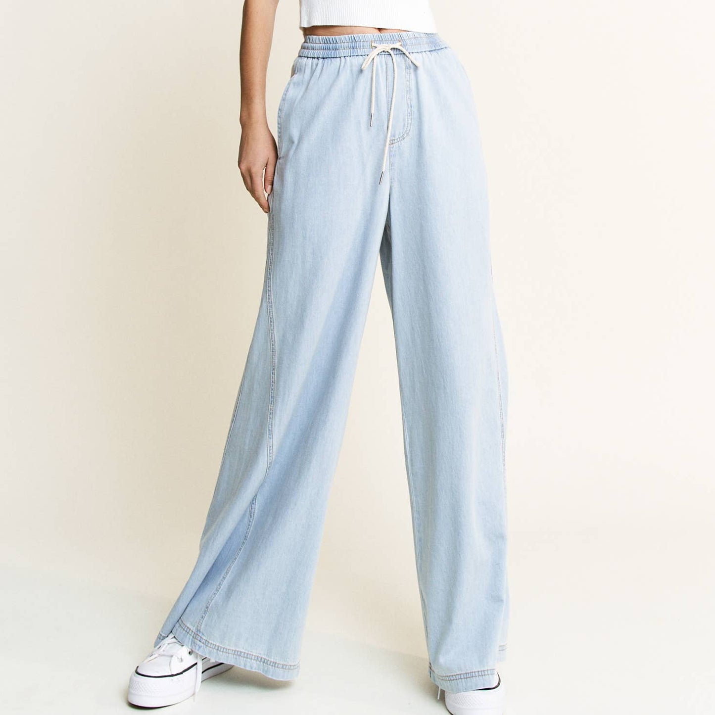 Ultra Soft Wide Leg Jeans