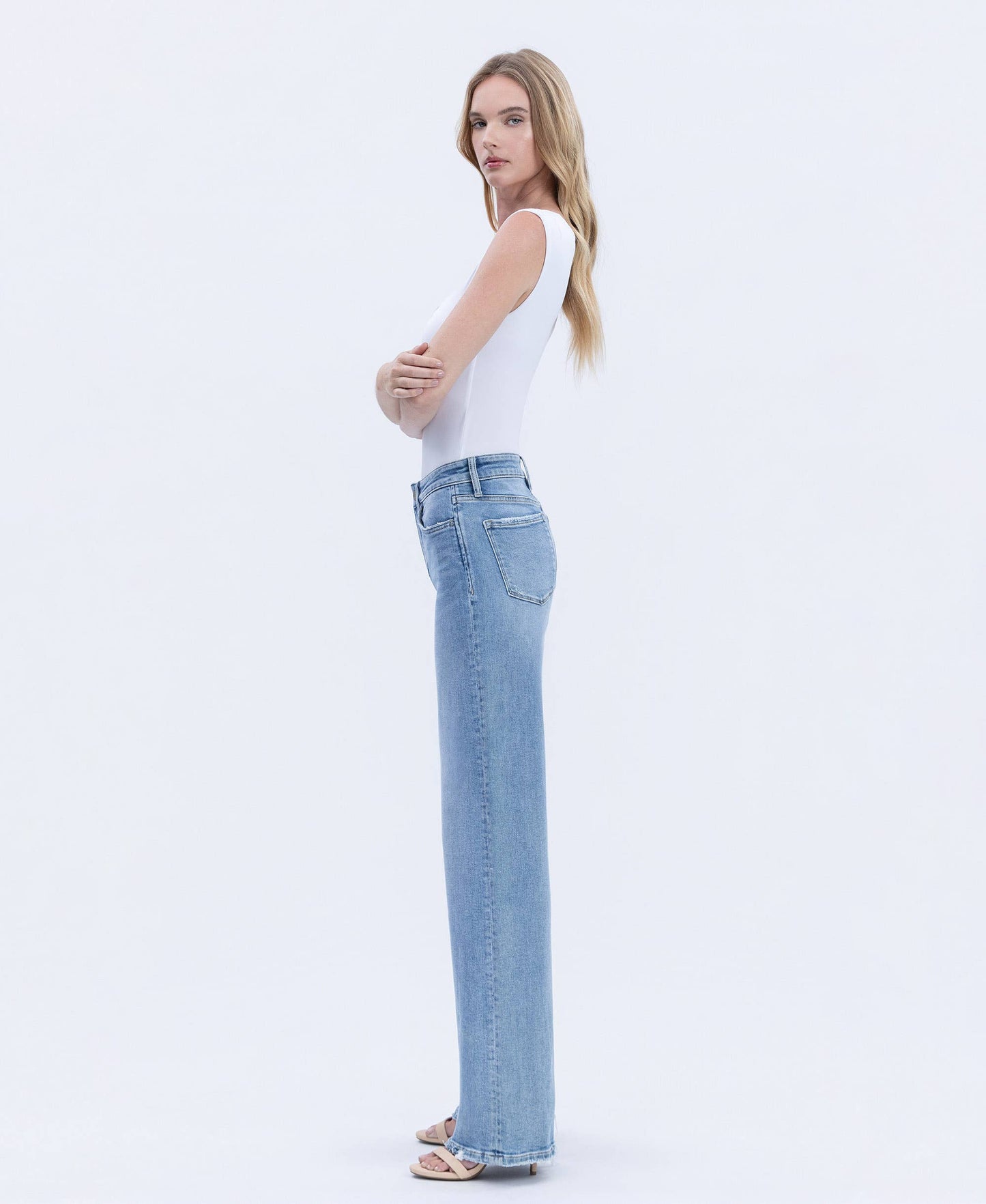 Hearten Wide Leg Jeans