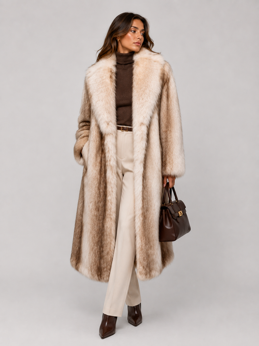 Frost Luxe Long Coat