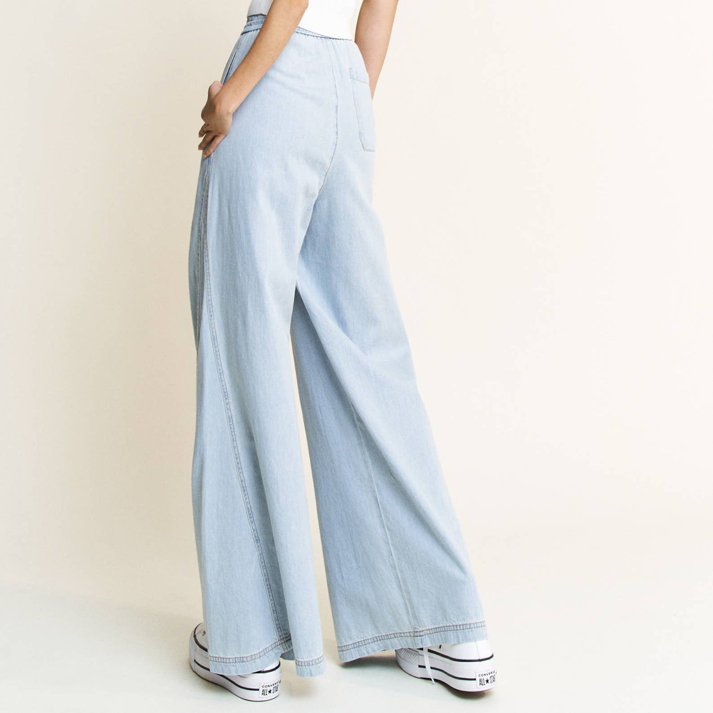 Ultra Soft Wide Leg Jeans