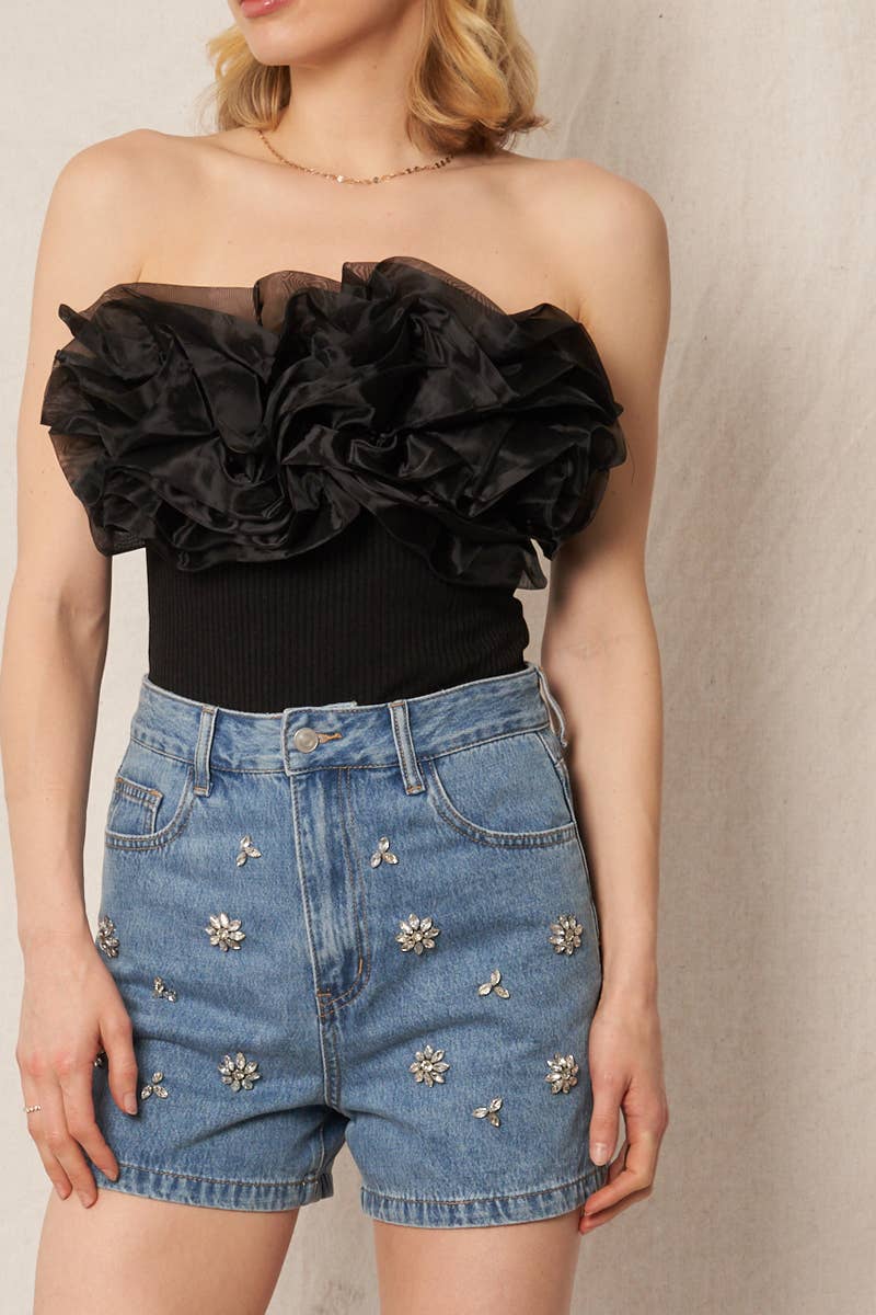 Christie Ruffle Bodysuit