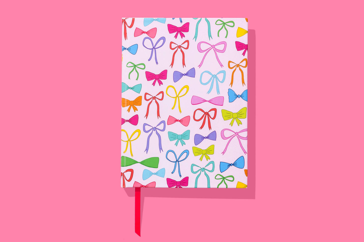 Hardcover Notebook - Colorful Bows