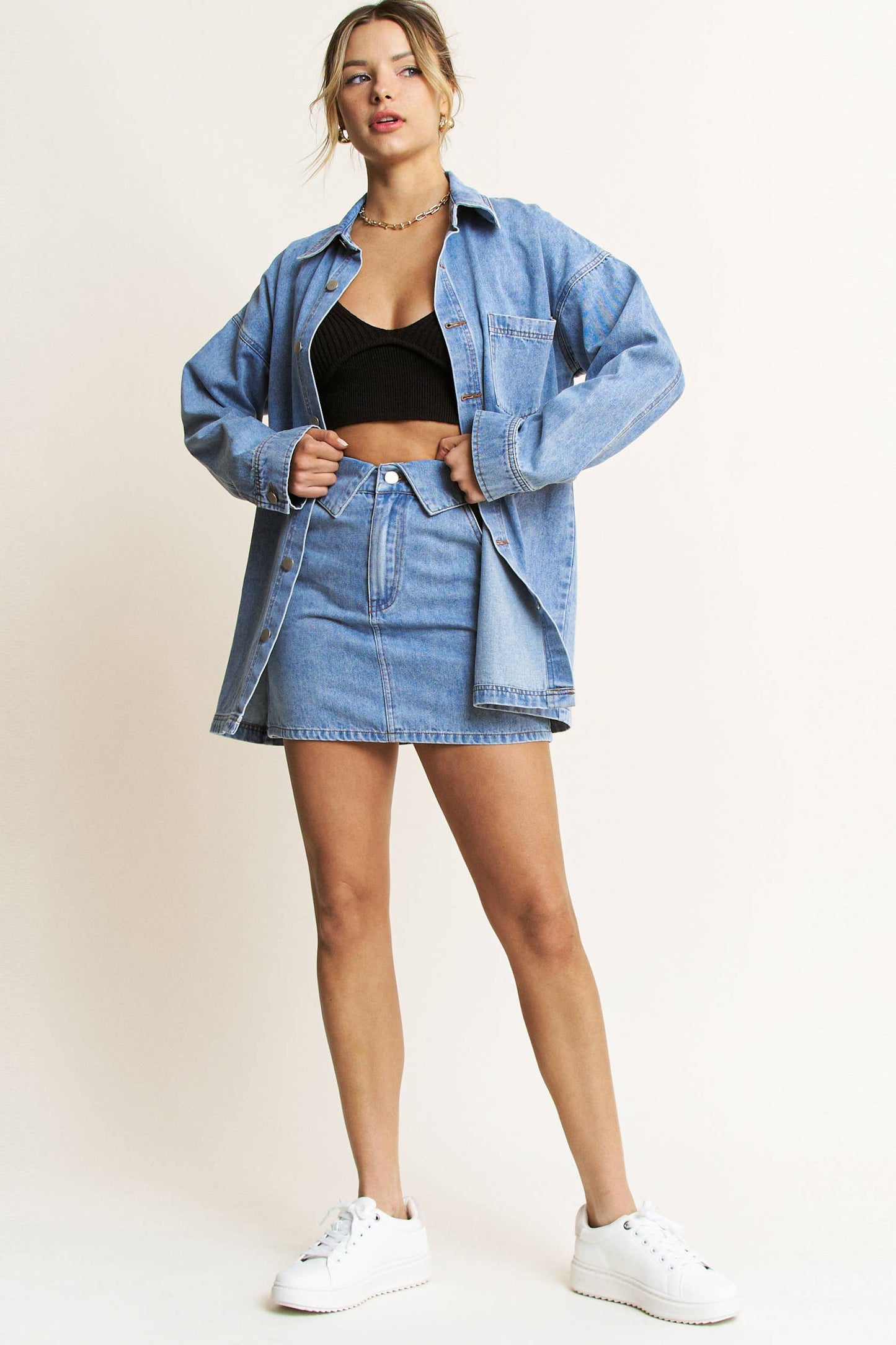 Cooper Denim Shacket