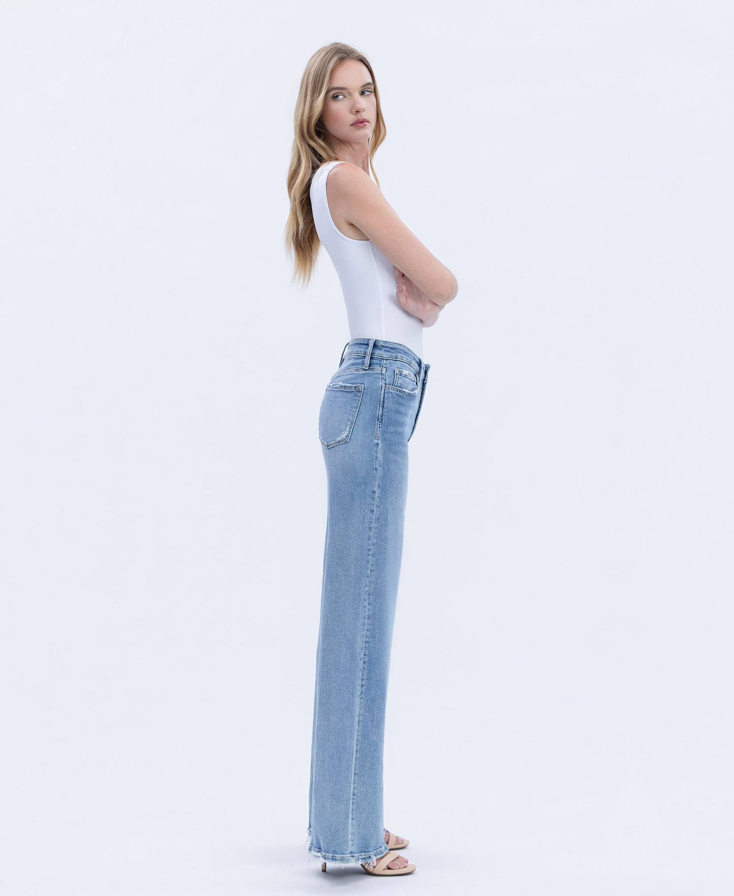 Hearten Wide Leg Jeans