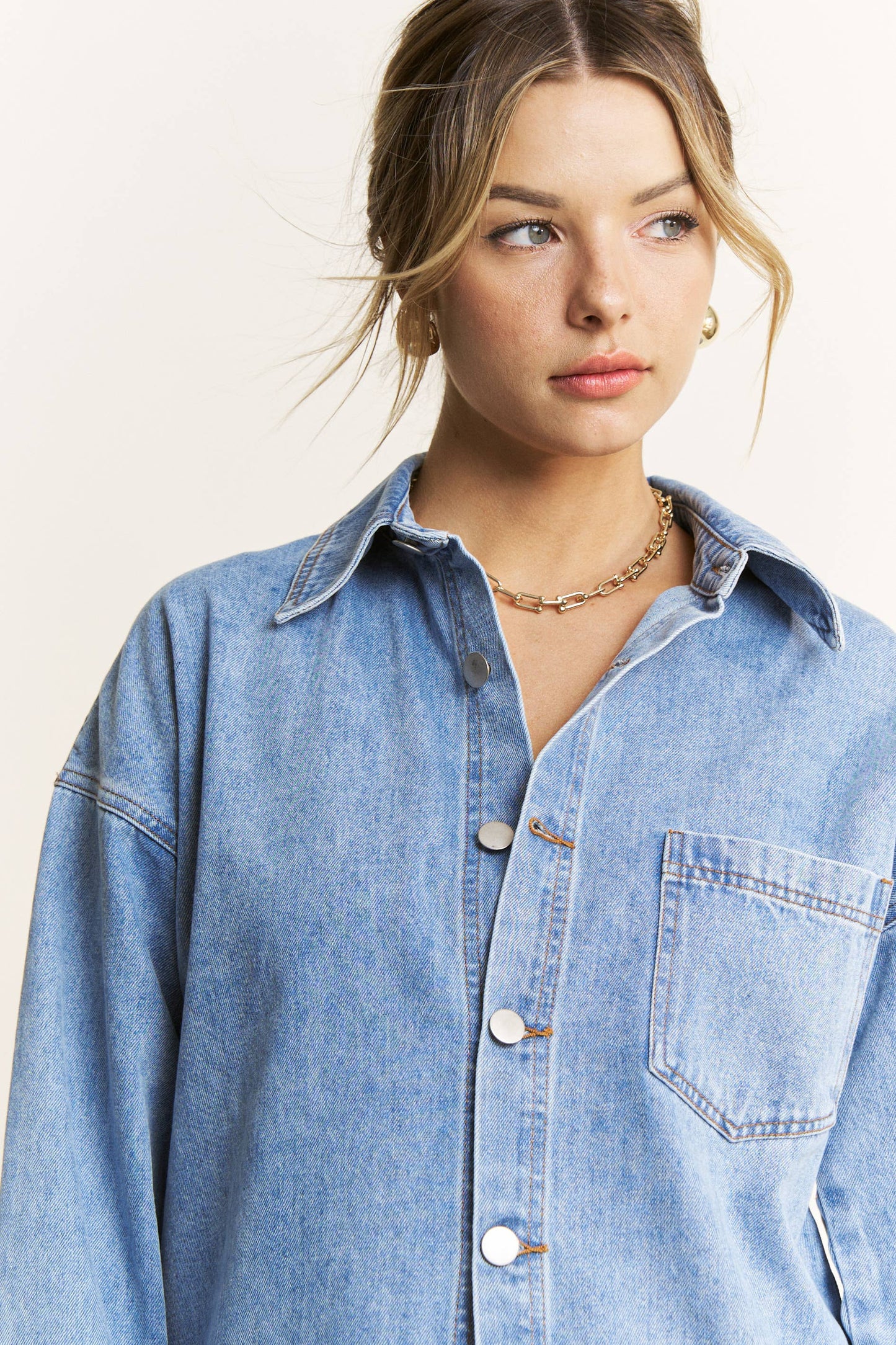 Cooper Denim Shacket