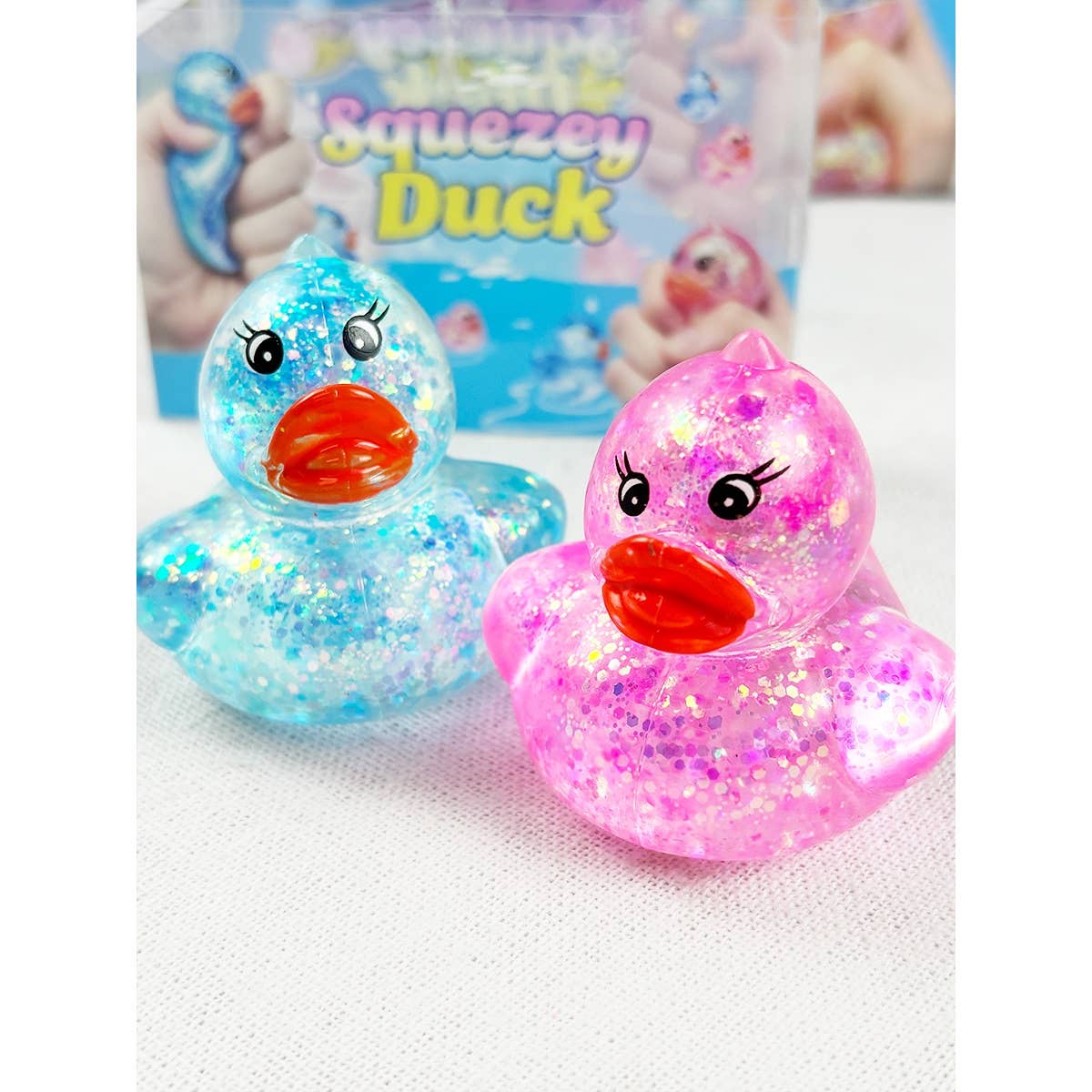 Set of 2 Mini Ducks Squishy