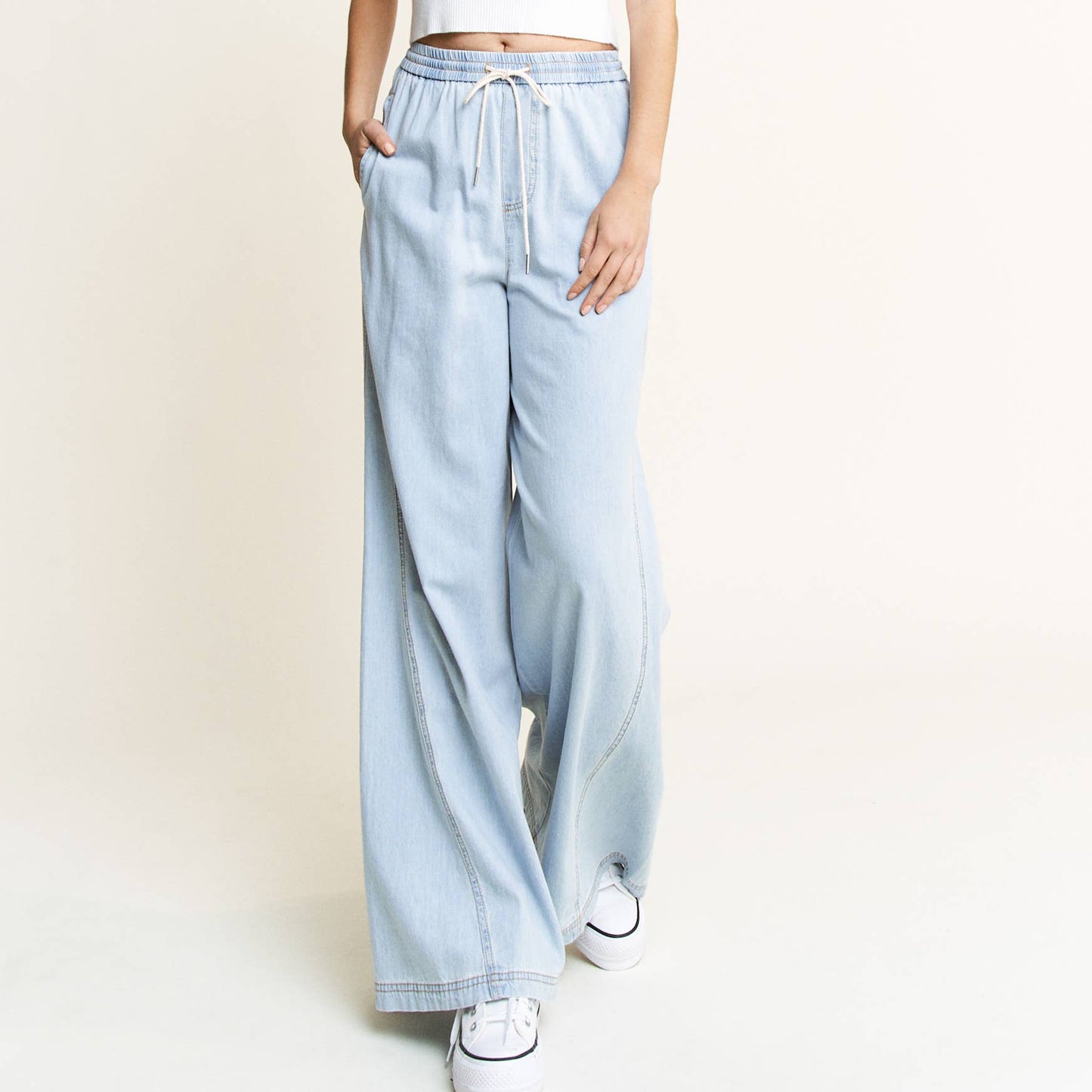 Ultra Soft Wide Leg Jeans