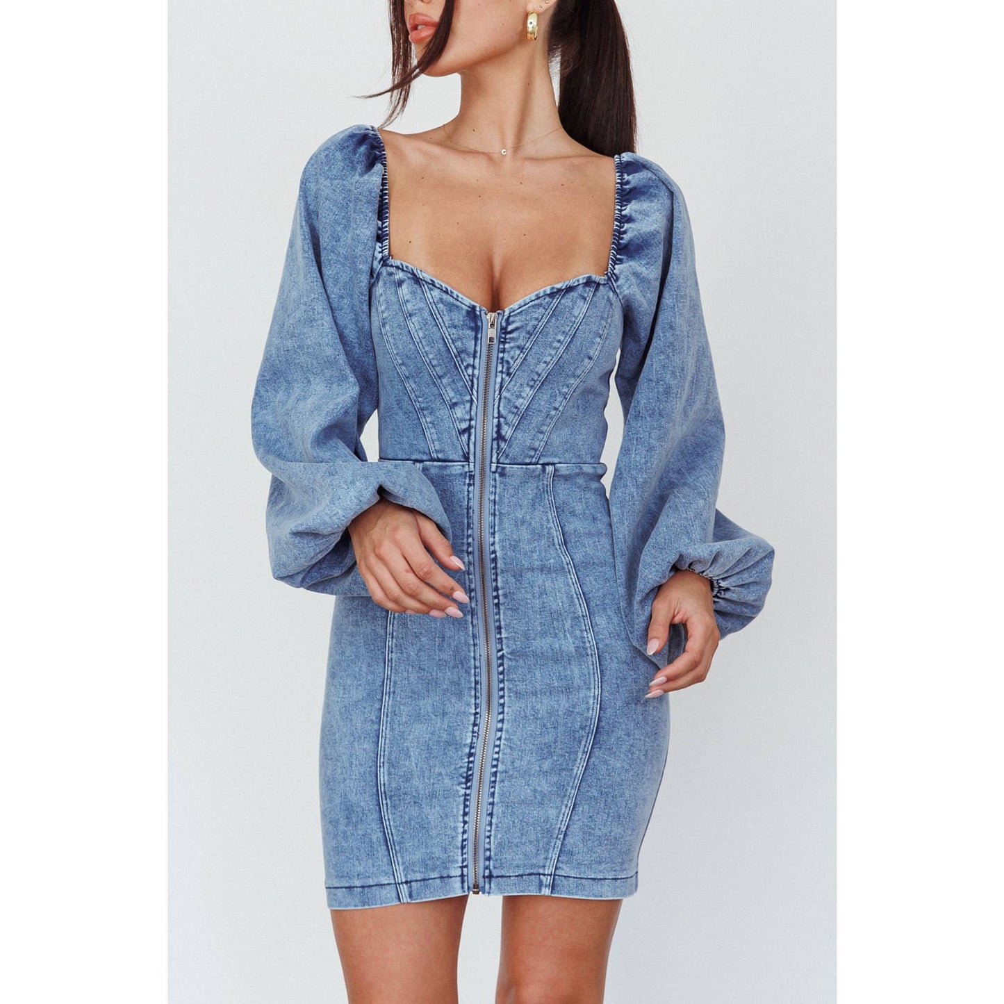 Lainey Denim Dress