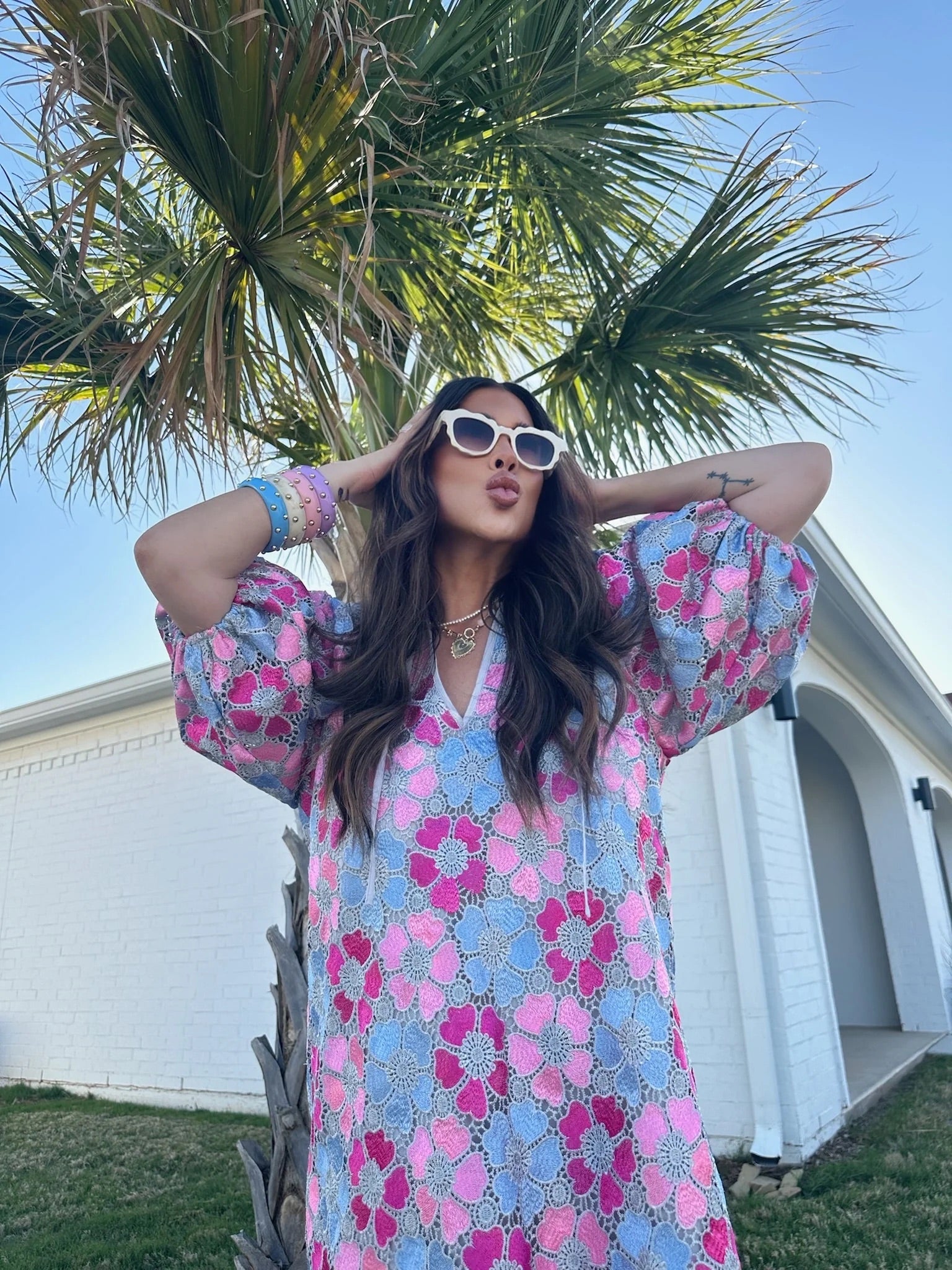 flower power mini dress Deb Flower Power Mini Dress