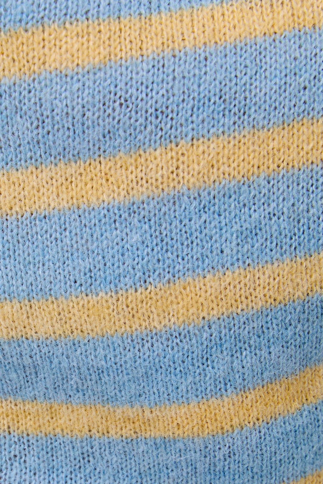 Kali Striped Sweater Top- Blue