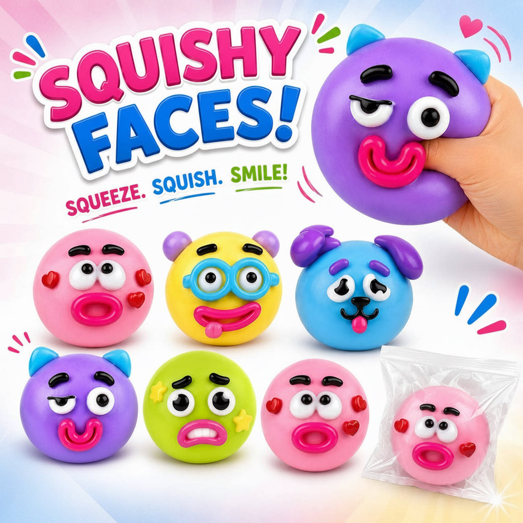 Squishy Funny Face Ball