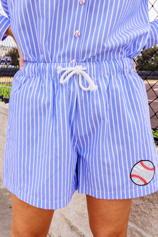 BC- Baseball Stripes Shorts
